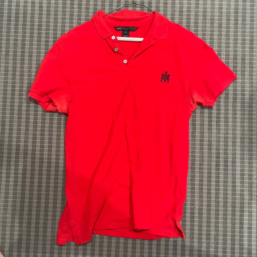 Marc Jacobs polo, size L red